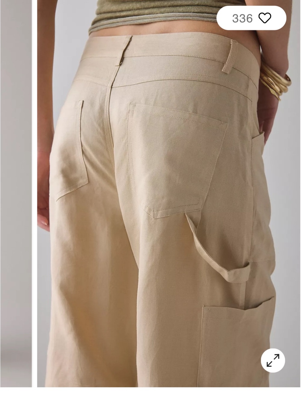 Lioness Miami Vice Linen Pants Size M NWT - Picture 5 of 9